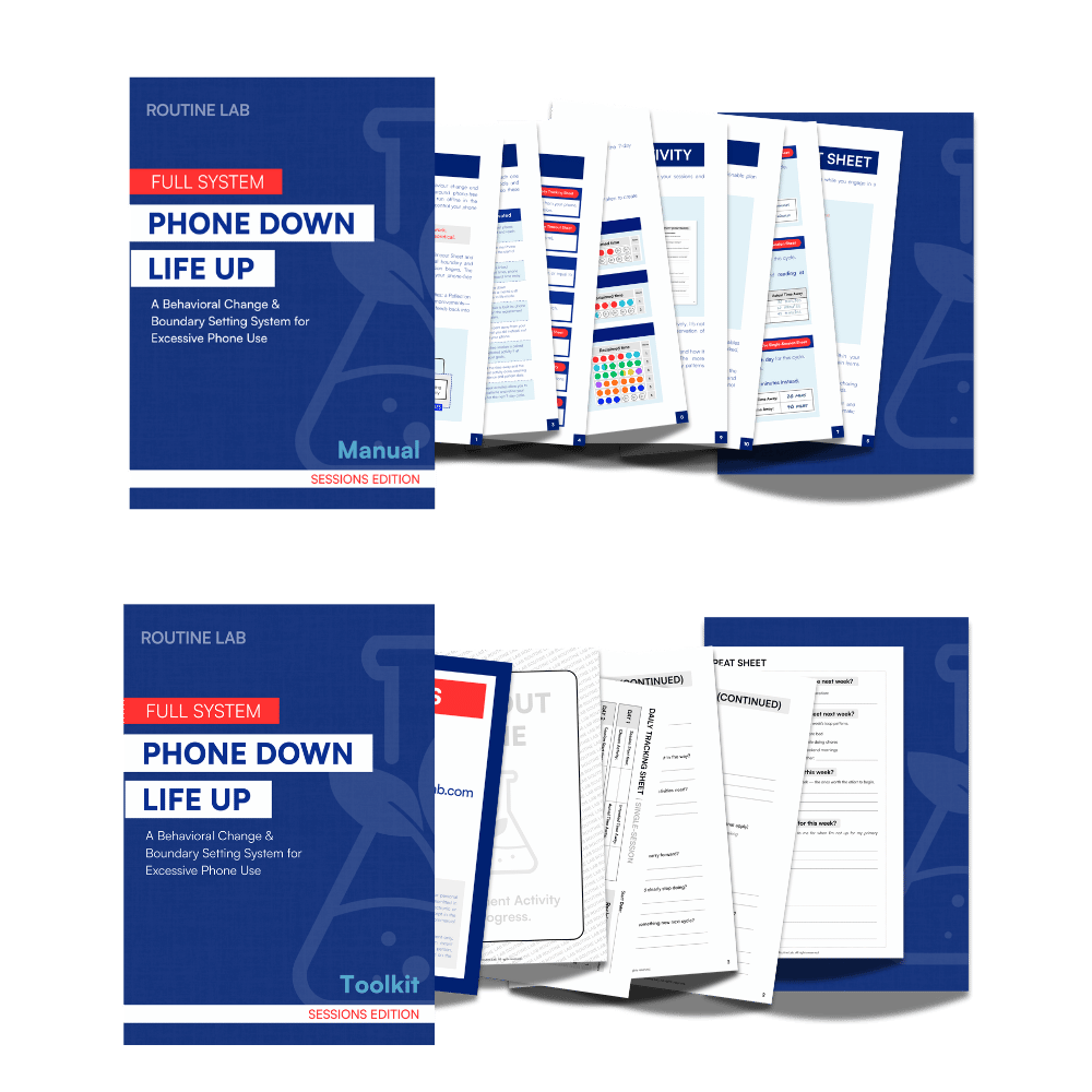 Full System Sessions manual and toolkit spread